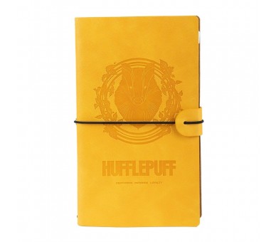 Cuaderno de viaje Hufflepuff Harry Potter