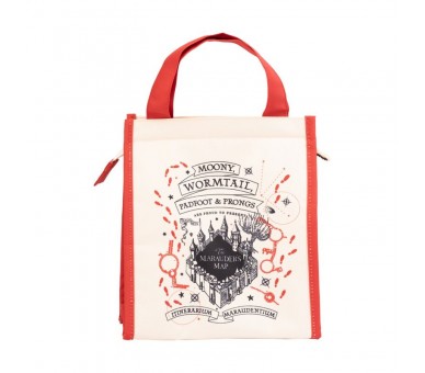 Bolsa portameriendas Mapa del Merodeador Harry Potter