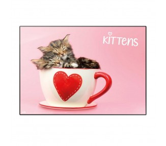 Vade tapete escritorio Cats Kittens Simon y Greg