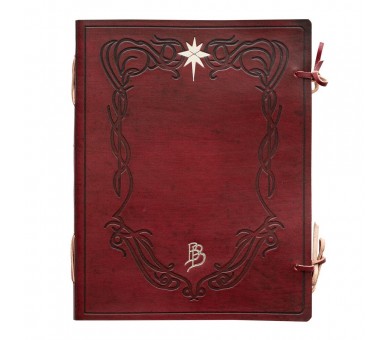 Cuaderno cuero El Señor de los Anillos