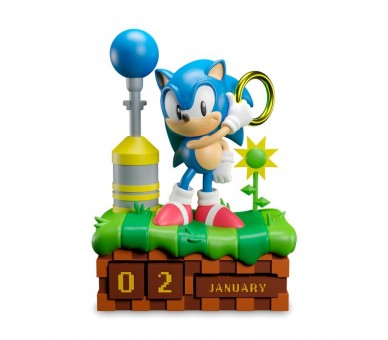 Calendario Perpetuo 3D Sonic the Hedgehog