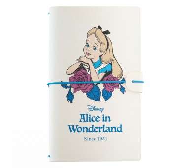 Cuaderno de viaje Alicia en el Pais de las Maravillas Disney