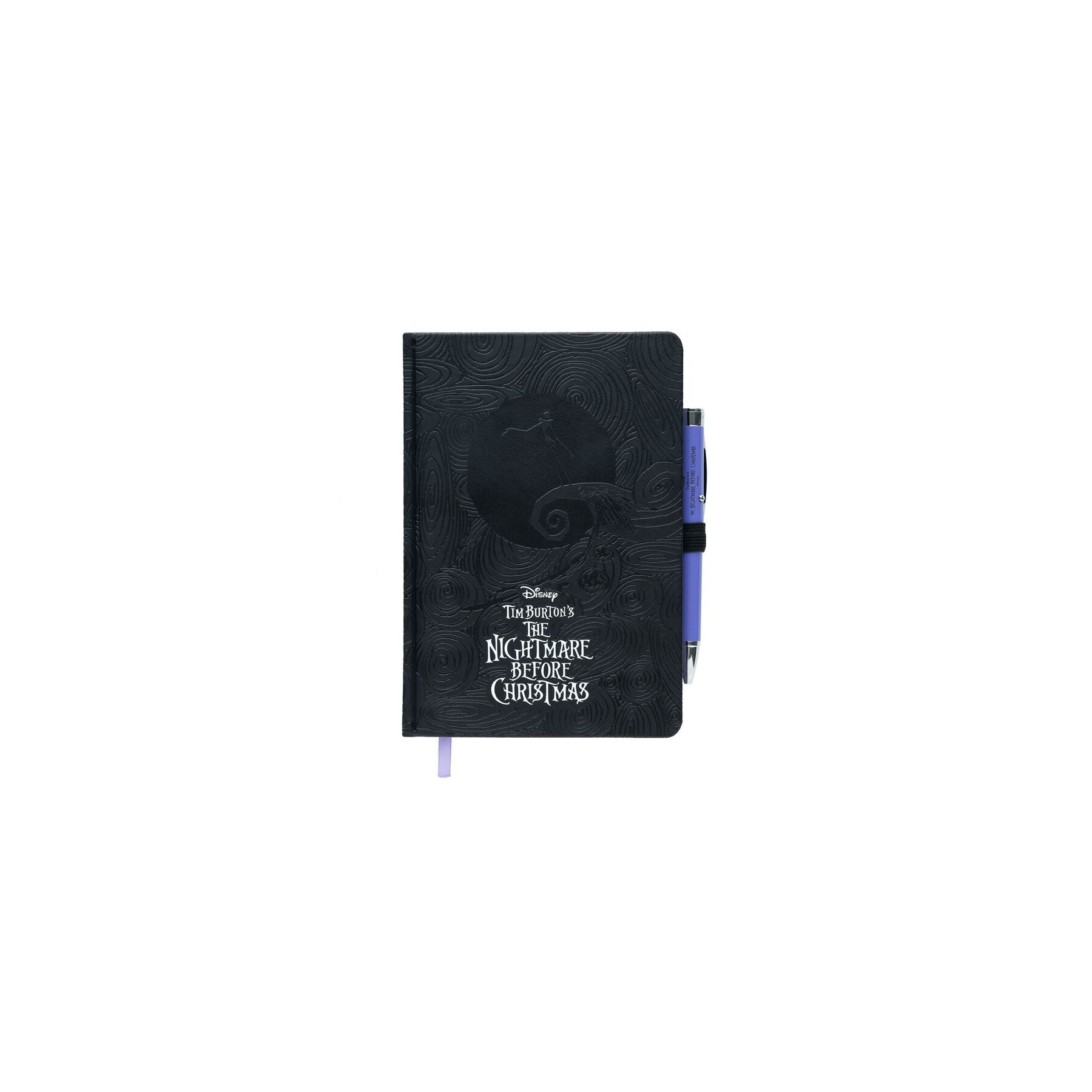 Cuaderno A5 premium + boligrafo proyector Pesadilla Antes de Navidad Disney