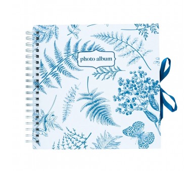Album de Fotos Scrapbook Naturaleza Azul