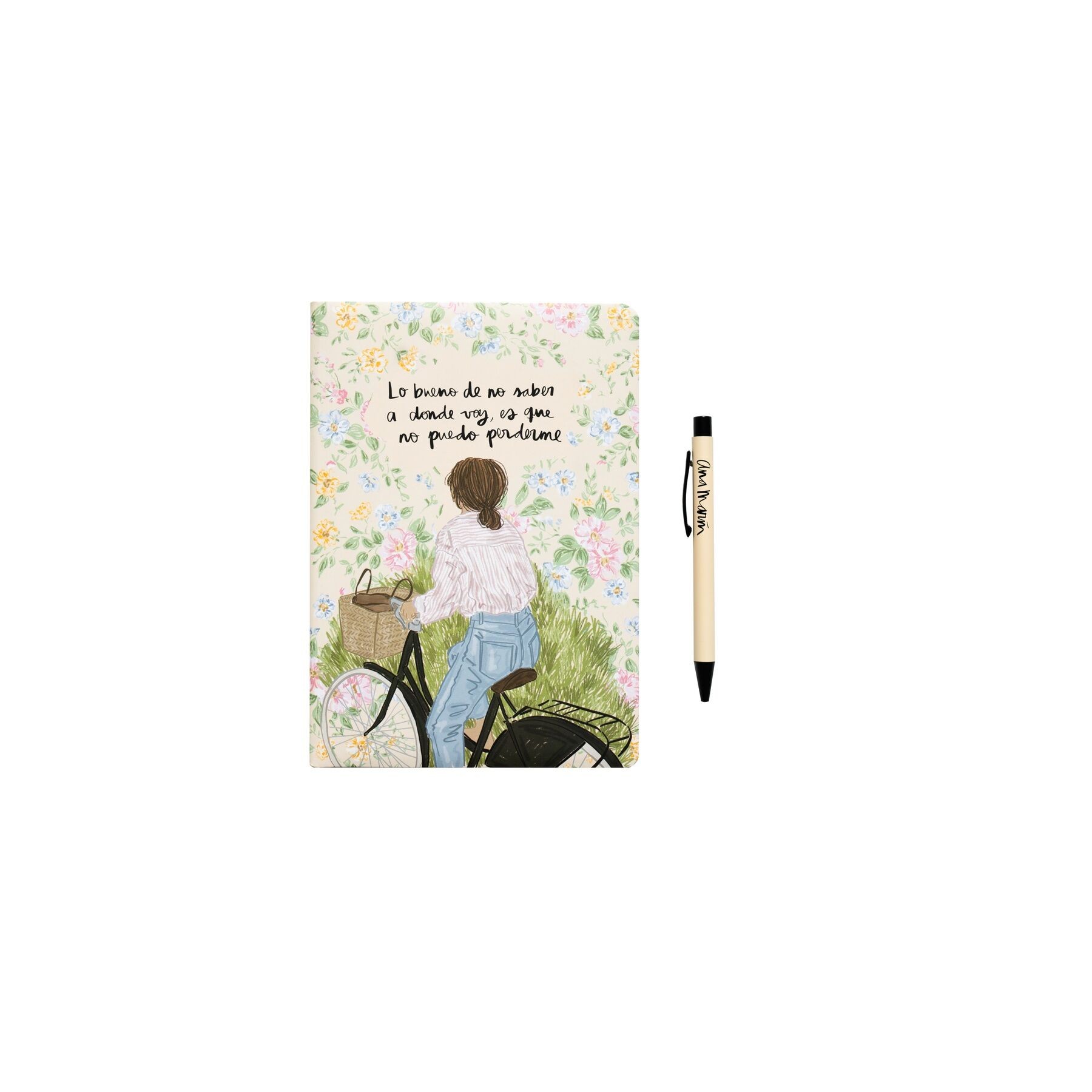 Set Cuaderno A5 + Boligrafo Ana Marin