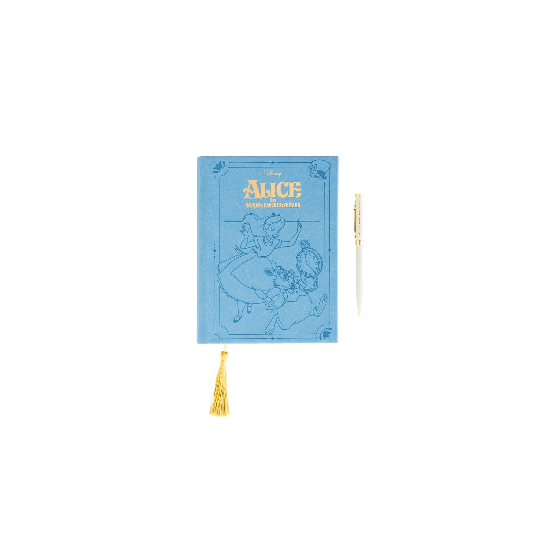 Set Cuaderno A5 + Boligrafo Alicia en el Pais de las Maravillas Disney