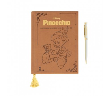 Set Cuaderno A5 + Boligrafo Pinocho Disney