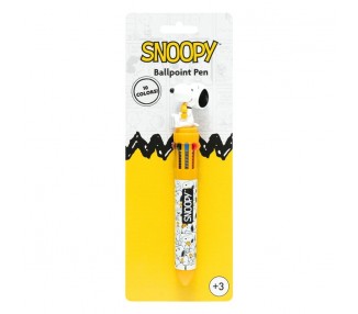 Boligrafo 3D 10 colores Lazy Days Snoopy