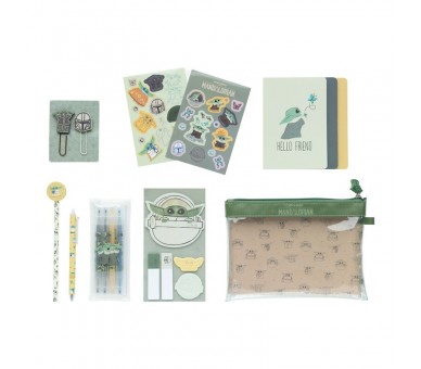 Set papeleria Grogu The Mandalorian Star Wars