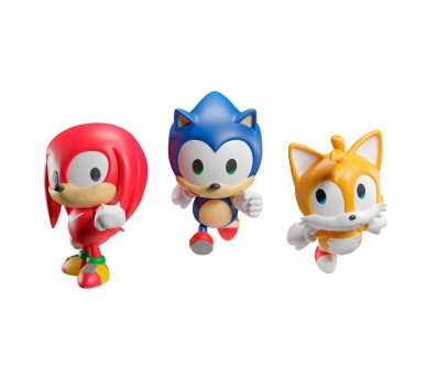 Set 3 Adornos Navidad Sonic the Hedgehog