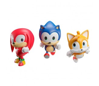 Set 3 Adornos Navidad Sonic the Hedgehog