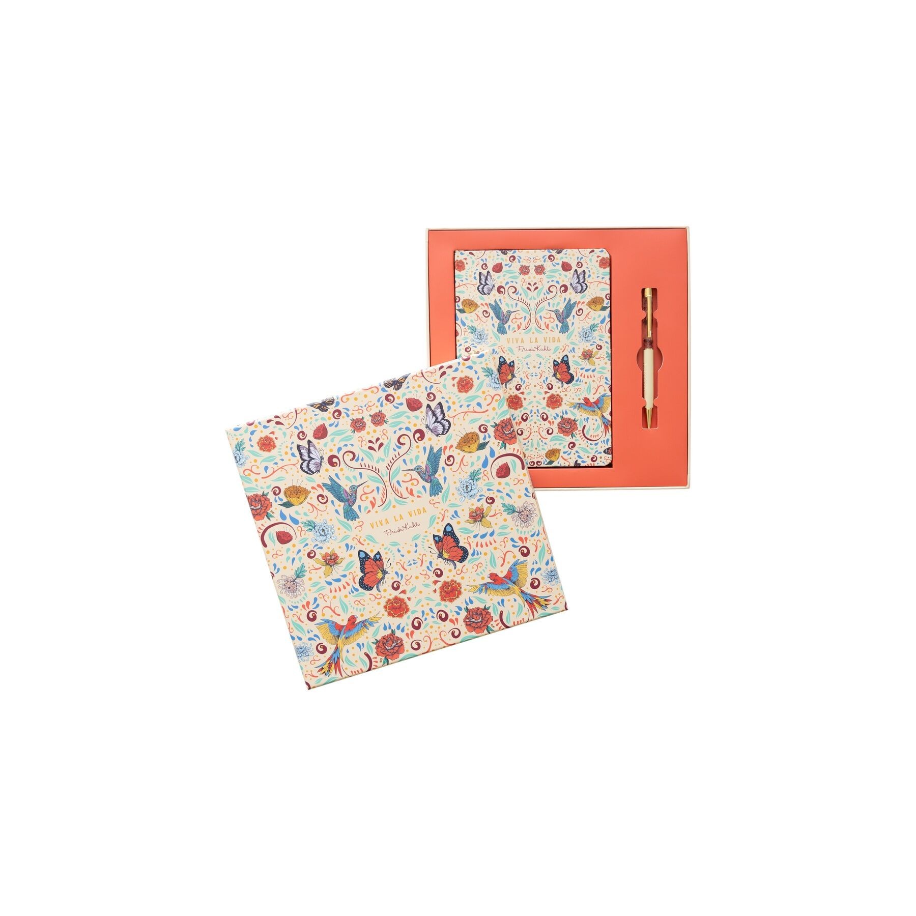 Set Cuaderno A5 + Boligrafo Frida Kahlo