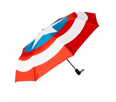 Paraguas plegable automatico Capitan America Marvel