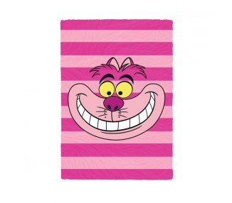 Cuaderno A5 premium felpa Cheshire Alicia en el Pais de las Maravillas Disney