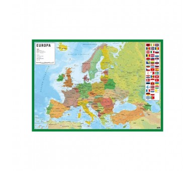 Vade tapete escritorio Mapa Europa Italiano
