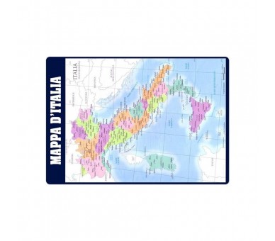 Vade tapete escritorio Mapa Italia Italiano