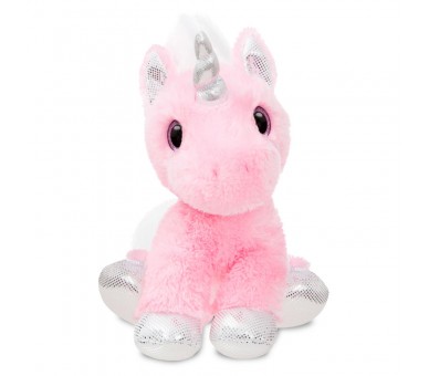 Peluche Unicornio rosa soft 31cm