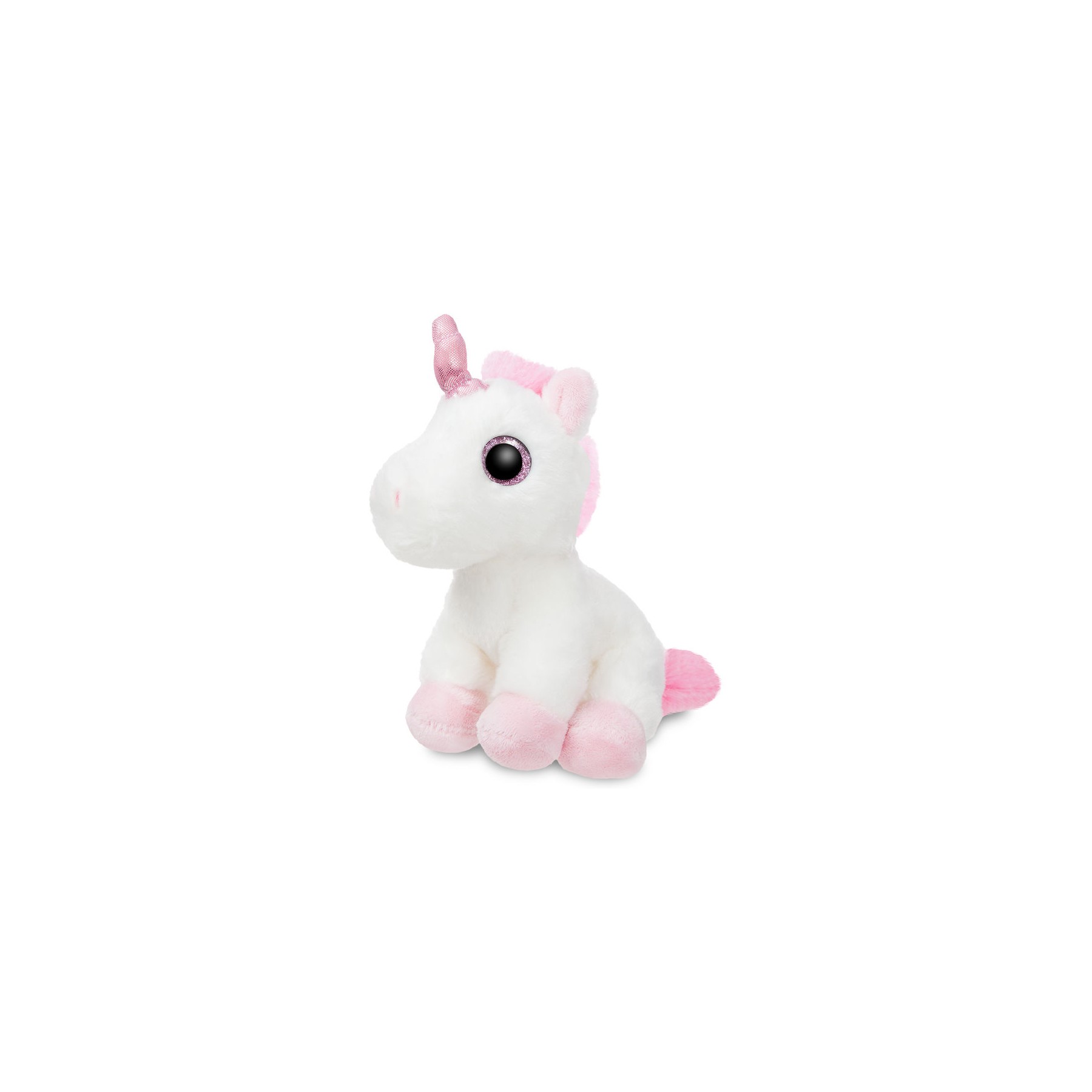 Peluche Unicornio blanco soft 18cm