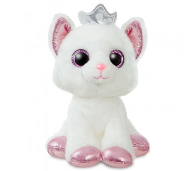 Peluche Gato blanco soft 18cm