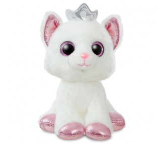 Peluche Gato blanco soft 18cm
