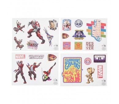 Pegatinas Gadgets Guardianes de la Galaxia Marvel