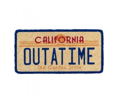 Felpudo Matricula Regreso al Futuro