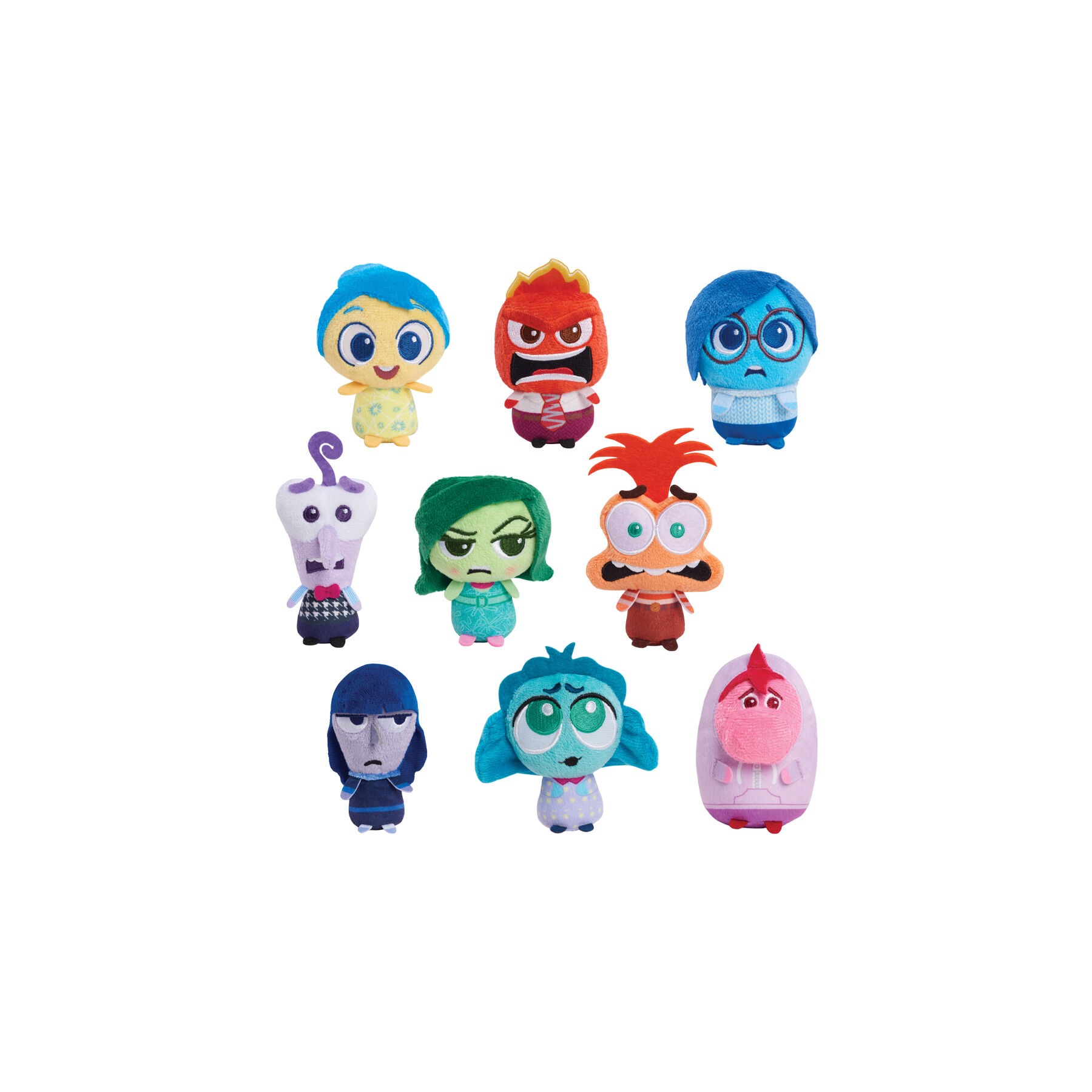 Llavero peluche sorpresa Del Reves 2 Disney Pixar 8cm surtido