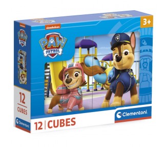 Puzzle cubo Patrulla Canina Paw Patrol 12pzs