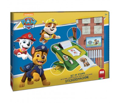 Maquina de pegatinas Patrulla Canina Paw Patrol