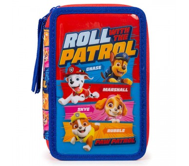 Plumier Patrulla Canina Paw Patrol triple