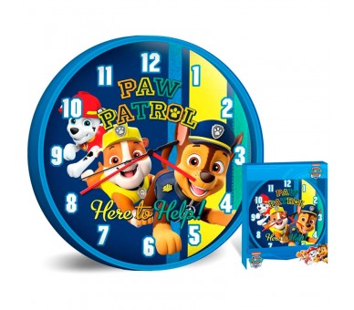 Reloj pared Patrulla Canina Paw Patrol