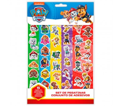 Set pegatinas + cuaderno Patrulla Canina Paw Patrol