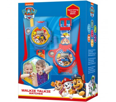 Reloj walkie talkie 2 en 1 Patrulla Canina Paw Patrol