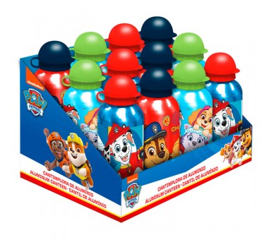 Cantimplora aluminio Patrulla Canina Paw Patrol 500m surtido