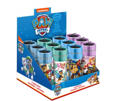 Linterna LED aluminio Patrulla Canina Paw Patrol surtido