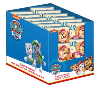 Vaso plastico Patrulla Canina Paw Patrol