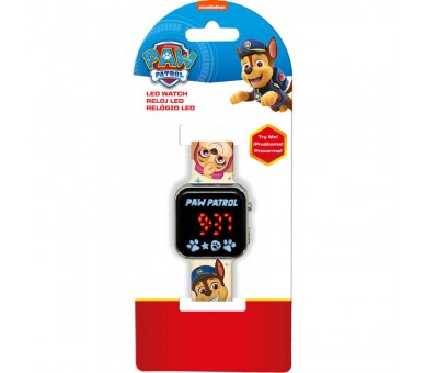Reloj led Patrulla Canina Paw Patrol
