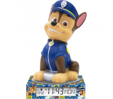 Lampara 3D con despertador Patrulla Canina Paw Patrol