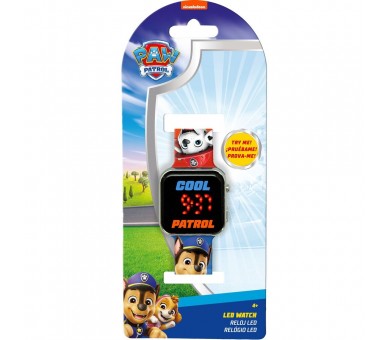 Reloj led Patrulla Canina Paw Patrol