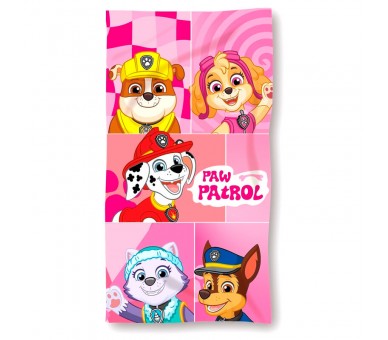 Toalla Patrulla Canina Paw Patrol microfibra