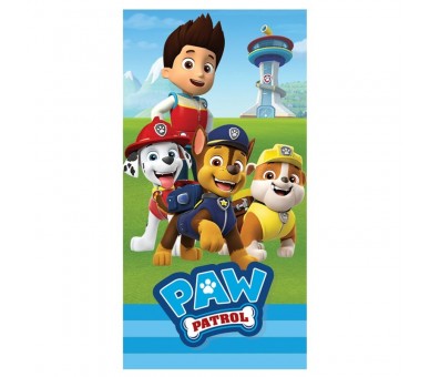 Toalla Patrulla Canina Paw Patrol microfibra