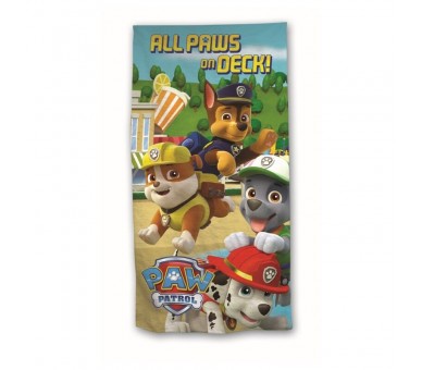 Toalla Patrulla Canina Paw Patrol microfibra