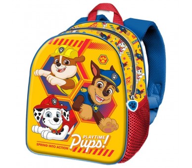 Mochila 3D Patrulla Canina Paw Patrol 31cm
