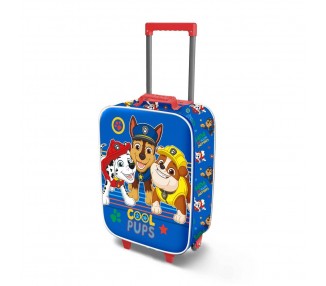 Maleta trolley 3D Cool Patrulla Canina Paw Patrol 52cm