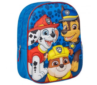 Mochila 3D Patrulla Canina Paw Patrol 31cm