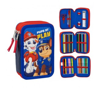 Plumier La Patrulla Canina Paw Patrol triple