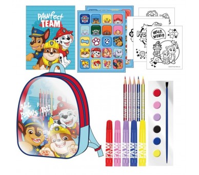Set papeleria mochila Patrulla Canina Paw Patrol