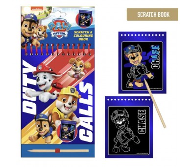 Set papeleria scratch Paw Patrol Patrulla Canina