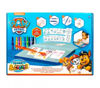 Set aerografo Patrulla Canina Paw Patrol