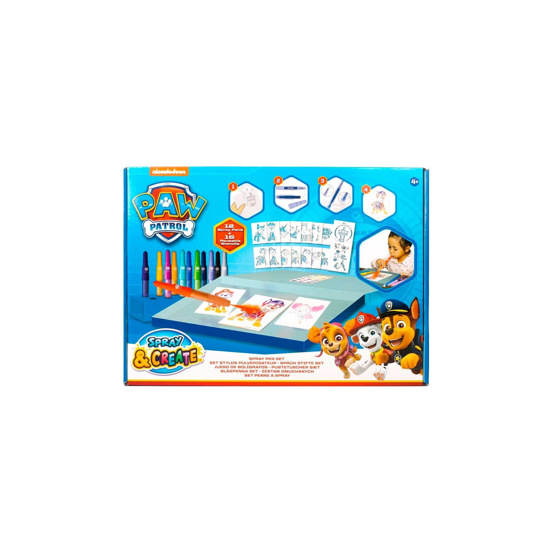 Set aerografo Patrulla Canina Paw Patrol